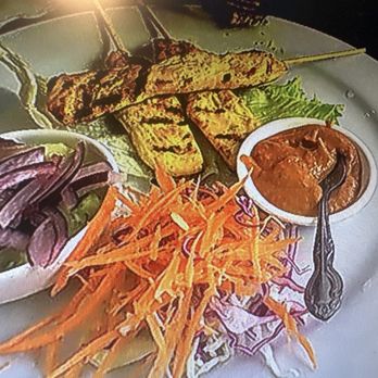 Nice Rice Vegan Thai - Satay chicken strips - Food Delivery Services Near Me Nice Rice Vegan Thai - Satay chicken strips - Food Delivery Services Near Me