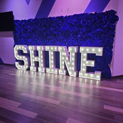City Church - SHINE Marquee Letters