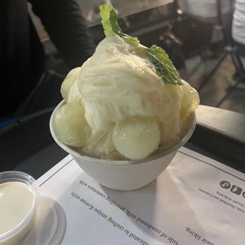 Oakobing - Single Cantaloupe Shaved Ice - Shaved Ice Near Me - Los Angeles, California Oakobing - Single Cantaloupe Shaved Ice - Shaved Ice Near Me - Los Angeles, California