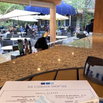 La Casa Sena - I don't know this bartenders name. But she is hauling a**. - Mediterranean Near Me - Santa Fe, New Mexico