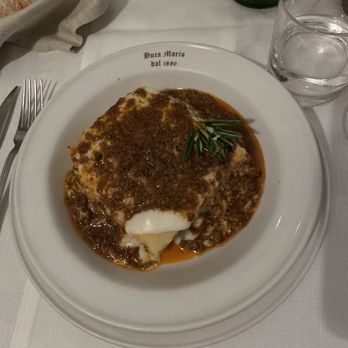 Buca Mario - Lasagna - Tuscan Near Me - Florence, FI Buca Mario - Lasagna - Tuscan Near Me - Florence, FI