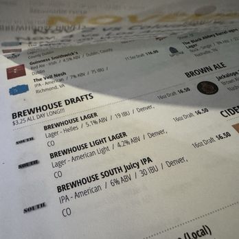 Brewhouse South - Brewhouse Drafts - Sports Bars Near Me - Franklin, Tennessee