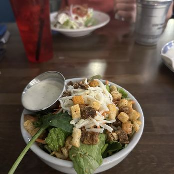 Pedaler's Pub - Side dinner salad - Pizza Near Me - Bentonville, Arkansas Pedaler's Pub - Side dinner salad - Pizza Near Me - Bentonville, Arkansas