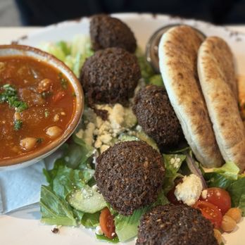 Meddys - Fancy Falafels.... The most fluffy falafel ever, all around fantastic! - Mediterranean Near Me - Tulsa, Oklahoma