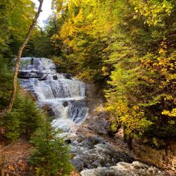 Sable falls and beach