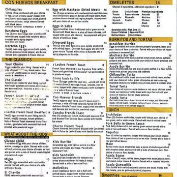 Con Huevos - Menu as of 5/3/26 - Breakfast & Brunch Near Me - Hawthorne, California