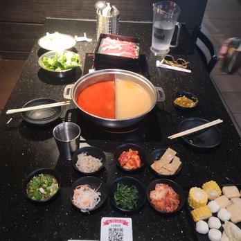 Hancook - Soft tofu on the left, korean miso on the right - Korean Near Me - Oakland, California