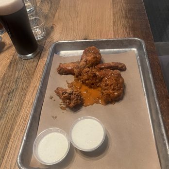 BrewDog Cincinnati - 'Regular' size wings. - Breweries Near Me - Cincinnati, Ohio