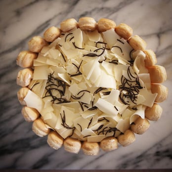 Italian Centre Shop - a pie with shredded cheese and chocolate - Grocery Near Me - Calgary, Alberta