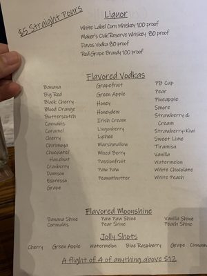 Menu photo 4 Franklin County Distilleries Boones Mill, VA Menu photo 4 Franklin County Distilleries Boones Mill, VA