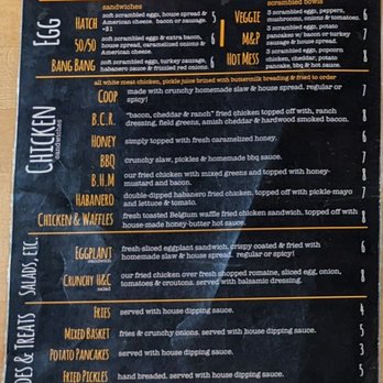 Hatch & Coop - Menu 1/26 - New American Near Me - Philadelphia, Pennsylvania Hatch & Coop - Menu 1/26 - New American Near Me - Philadelphia, Pennsylvania