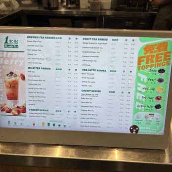 ALittle Tea - menu - Bubble Tea Near Me - San Gabriel, California