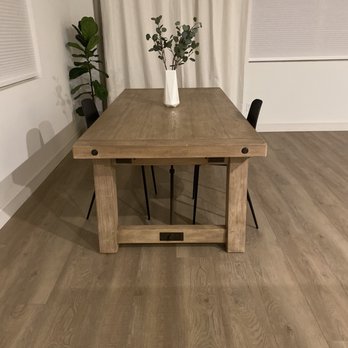 Paredes Carpet and Flooring - a wooden table with two chairs - Flooring Near Me - San Bernardino, California Paredes Carpet and Flooring - a wooden table with two chairs - Flooring Near Me - San Bernardino, California