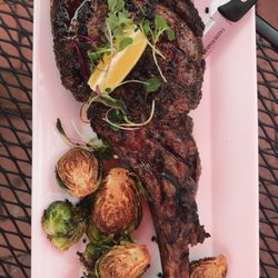 The Bistro On 2nd - Bison Tomahawk Steak Special!