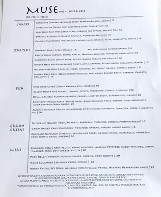 Menu photo 4 Muse Anchorage, AK
