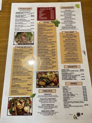 Menu photo 5 Pad Thai Lemoore, CA