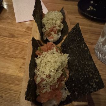 Yonsei Handrolls - Salmon - Japanese Near Me - Oakland, California Yonsei Handrolls - Salmon - Japanese Near Me - Oakland, California