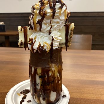 The Yard Milkshake Bar - Salted caramel cheesecake shake - Ice Cream & Frozen Yogurt Near Me - Pigeon Forge, Tennessee