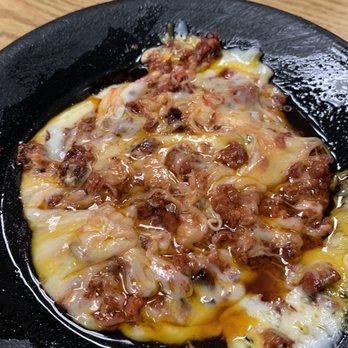 Dos Hermanos - Greasy Queso Flameado Chorizo - Mexican Near Me - Fort Worth, Texas Dos Hermanos - Greasy Queso Flameado Chorizo - Mexican Near Me - Fort Worth, Texas