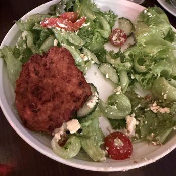 Drifters Kitchen & Bar - Greek salad with falafel - Burgers Near Me - Quincy, Massachusetts