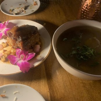 Bone Kettle - Bone broth with a side of braised ox tails. - Breakfast & Brunch Near Me - Pasadena, California Bone Kettle - Bone broth with a side of braised ox tails. - Breakfast & Brunch Near Me - Pasadena, California