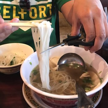 Thanh Binh - Extra long noodles, trimming is needed. - Vietnamese Near Me - Lake Forest, California Thanh Binh - Extra long noodles, trimming is needed. - Vietnamese Near Me - Lake Forest, California