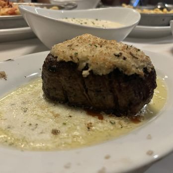 Ruth's Chris Steak House - Petite filet mignon with truffle parm crust - Steakhouses Near Me - Lake Grove, New York Ruth's Chris Steak House - Petite filet mignon with truffle parm crust - Steakhouses Near Me - Lake Grove, New York