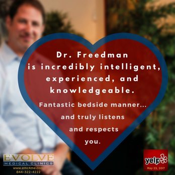 Evolve Direct Primary & Urgent Care - Dr. Michael Freedman, one of Annapolis' Top Docs, has received tremendous accolades from Evolve clients over the years. - Family Practice Near Me - Annapolis, Maryland
