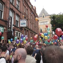 Canal Street - Canal Street at Manchester Pride 2013.