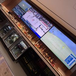 Part of Quincy's bar