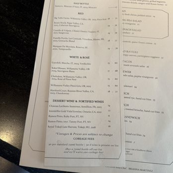 Q Restaurant & Bar - Menu 5/29/26 - New American Near Me - Portland, Oregon Q Restaurant & Bar - Menu 5/29/26 - New American Near Me - Portland, Oregon