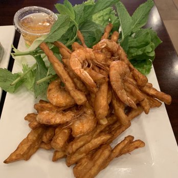 Pho 90 Degree - Milpitas - 07. Appetizer - Shrimp and sweet potato fries - Vietnamese Near Me - Milpitas, California