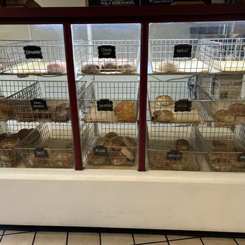 Iris Bagel and Coffee House - Bagel selection (mid-morning on a Wednesday) - Bagels Near Me - Arlington, Texas Iris Bagel and Coffee House - Bagel selection (mid-morning on a Wednesday) - Bagels Near Me - Arlington, Texas