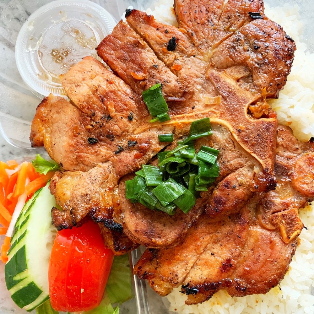 Saigon Cafe Millburn - Grilled Pork Chop Rice - Vietnamese Near Me - Millburn, New Jersey Saigon Cafe Millburn - Grilled Pork Chop Rice - Vietnamese Near Me - Millburn, New Jersey