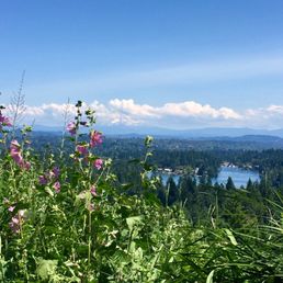 Mt Hood and Lake Oswego Mt Hood and Lake Oswego