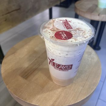 7 Leaves Cafe - House Coffee Iced - Coffee & Tea Near Me - Grand Prairie, Texas