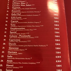 Pizzeria Napoli - So many choices and daily pasta special is only 5 euros.