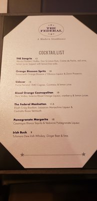 Menu photo 7 The Federal Waltham, MA Menu photo 7 The Federal Waltham, MA