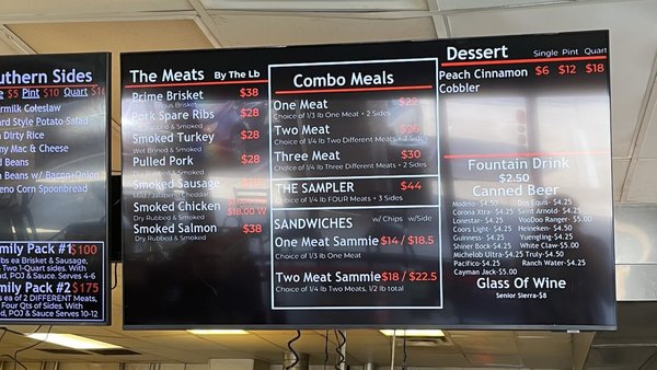 Menu photo 1 Fire Craft BBQ Kingwood, TX