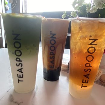 Teaspoon - Matcha Royale, Black Sugar Assam, Lychee on Lychee - Bubble Tea Near Me - Pinole, California Teaspoon - Matcha Royale, Black Sugar Assam, Lychee on Lychee - Bubble Tea Near Me - Pinole, California