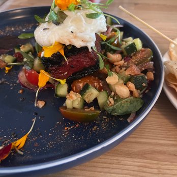 Vista - Grilled watermelon salad.  Yum!!! - Bars Near Me - Hermosa Beach, California
