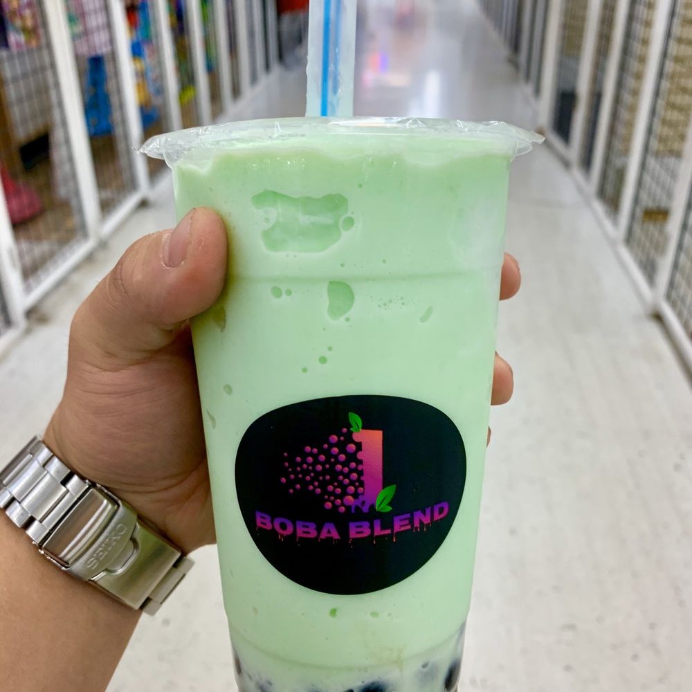 Boba Blend - Honey Dew Smoothie w/ Boba - Bubble Tea Near Me - Kansas City, Kansas Boba Blend - Honey Dew Smoothie w/ Boba - Bubble Tea Near Me - Kansas City, Kansas
