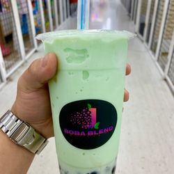 Boba Blend - Honey Dew Smoothie w/ Boba