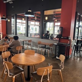 Blaze Pizza - Inside Seating - Salad Near Me - Northridge, California Blaze Pizza - Inside Seating - Salad Near Me - Northridge, California