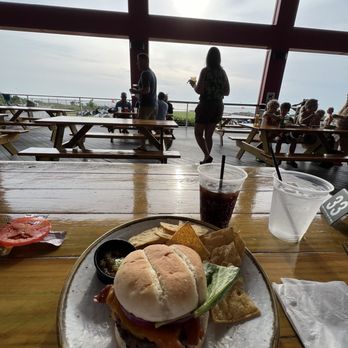 Watermen's Bar and Grill - Waterman's burger - Bars Near Me - Waves, North Carolina