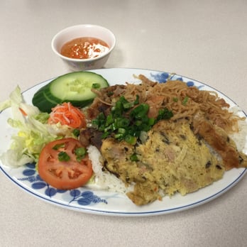 Pho Pasteur - Grilled pork, shredded pork and steam egg with rice. Kind of bland - Vietnamese Near Me - Toronto, Ontario Pho Pasteur - Grilled pork, shredded pork and steam egg with rice. Kind of bland - Vietnamese Near Me - Toronto, Ontario