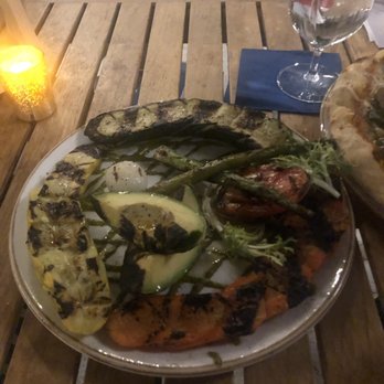 Galley - Grilled seasonal vegetables with avocado and chili oil. Soo good - Pizza Near Me - West Palm Beach, Florida Galley - Grilled seasonal vegetables with avocado and chili oil. Soo good - Pizza Near Me - West Palm Beach, Florida