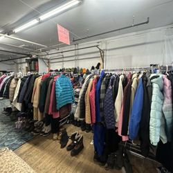Lift Up Thrift Shop - The winter coats are out!
