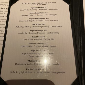 Stoney River - Drink menu - Steakhouses Near Me - Louisville, Kentucky