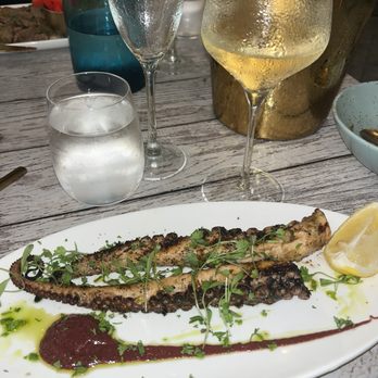 Lira Beirut Eatery - GRILLED OCTOPUS - Mediterranean Near Me - Miami, Florida